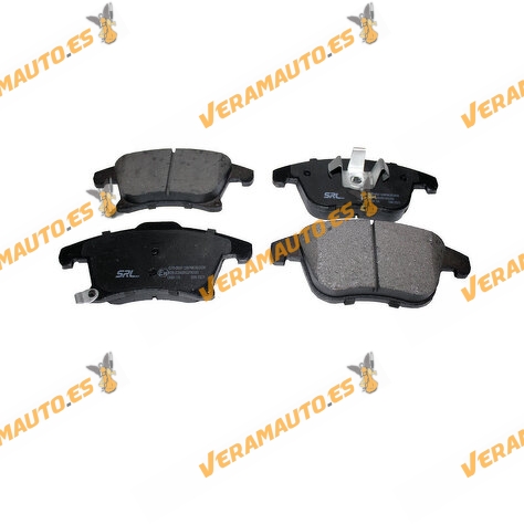 Brake Pads SRLine | Ford Galaxy Mondeo S-Max | Front axle | With Acoustic Wear Indicator | OEM DG9Z2001F