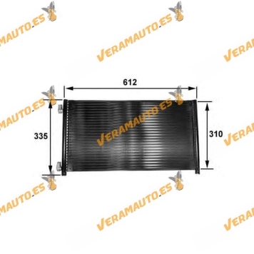 Air Conditioning Condenser FIAT Punto (188_) 1.2 from 1999 to 2010 | OE 46745054 | 46788049