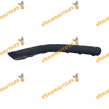 Moldura Paragolpes Volkswagen Golf IV de 1997 a 2006 | Trasera Derecha | Negro Texturizado | OEM 1J6807792B41