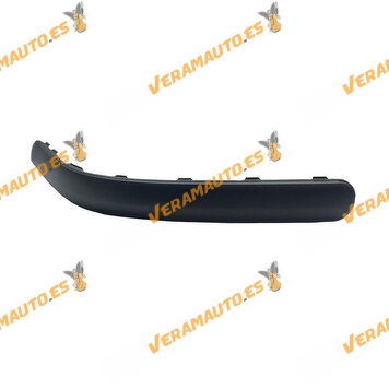 Bumper Molding Volkswagen Golf IV from 1997 to 2006 | Rear Right | Textured Black | OEM Similar to 1J6807792B41