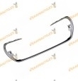 Marco de Rejilla Central de Paragolpes | Peugeot 308 de 2011 a 2013 | Cromada | OEM Similar a 1606861980