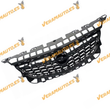 Rejilla de Frente Opel Astra J de 2009 a 2012 | Negra sin Molduras | OEM 1320167