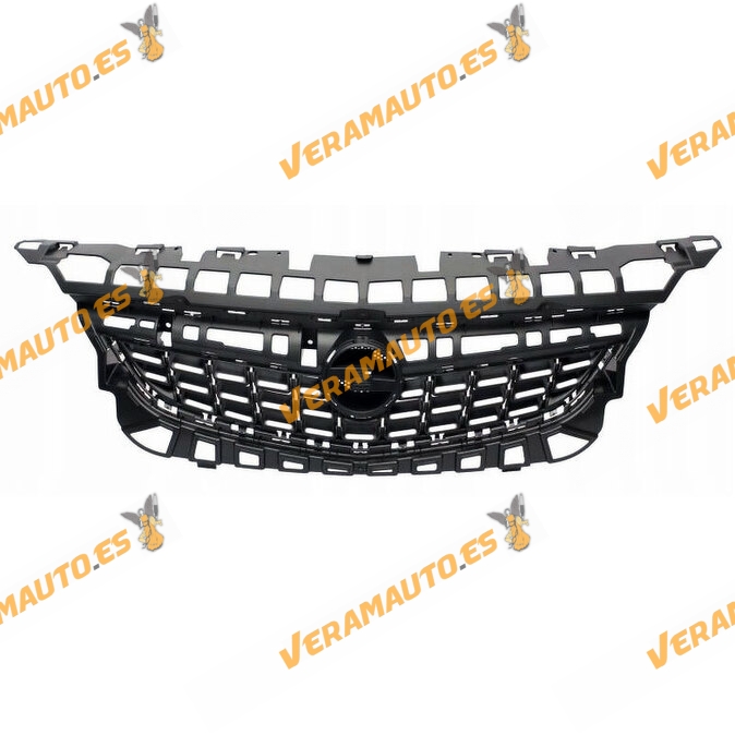 Rejilla de Frente Opel Astra J de 2009 a 2012 | Negra sin Molduras | OEM 1320167