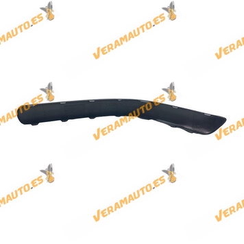 Bumper Molding Volkswagen Golf IV from 1997 to 2006 | Rear Left | Textured Black | OEM Similar to 1J6807721B41