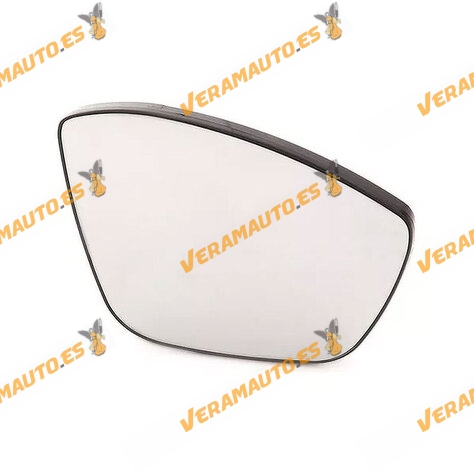 Cristal de Espejo Retrovisor | Peugeot 308 de 2013 a 2021 | Derecho Cristal Cromado Covexo Calefactado OEM 1610707780