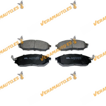 Pastillas Freno SRLine | Nissan Qashqai | Renault Koleos | Eje Delantero | Con Indicador Acústico de Desgaste | OEM AY040NS176