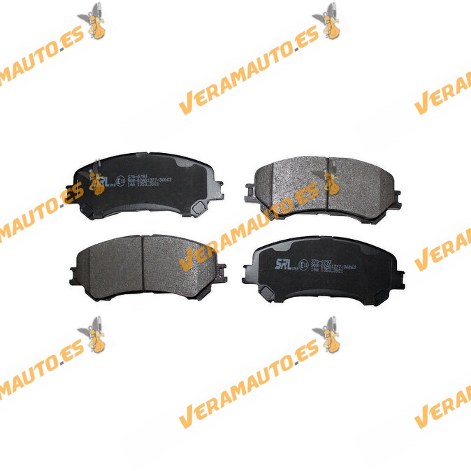 Pastillas Freno SRLine Renault Espace V | Megane IV | Scenic IV | Eje Delantero | Preparado Indicador Desgaste | OEM 410606124R