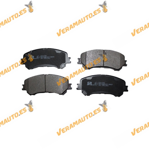 SRLine Brake Pads Renault Espace V | Megane IV | Scenic IV | Front Axle | Prepared Wear Indicator | OEM 410606124R