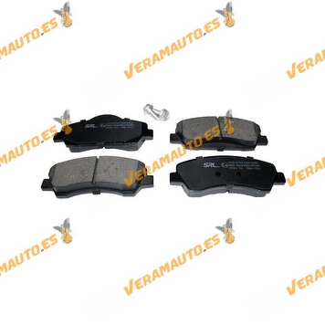 Pastillas Freno SRLine Citroen C-Elysee C4 Cactus | Peugeot 301 308 | Delanteras | No Indicador Desgaste | OEM 1608691380