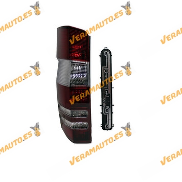 Tail Light MARS | Sprinter from 2006 to 2018 | Rear Left with Lamp Holder | OEM Similar to A9068200164