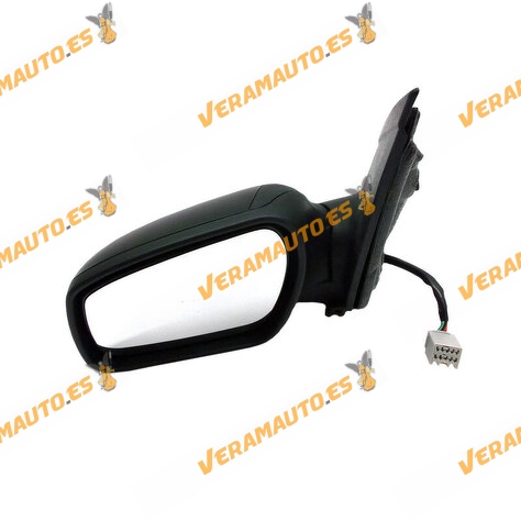 Rearview Mirror Ford Focus from 2004 to 2008 | Left Electric | Primed | With Flashing | OEM 1404898