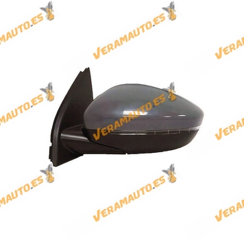 Espejo Retrovisor | Peugeot 308 de 2013 a 2021 | Izquierdo Eléctrico 6 Pines Imprimado Térmico con Intermitente OEM 1607512180