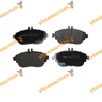 Brake Pads SRLine Mercedes A W176 B W246 CLA C117 X117 GLA-CLASS X156 | Prepared Wear Indicator | OE A0064200850