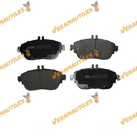 Brake Pads SRLine Mercedes A W176 B W246 CLA C117 X117 GLA-CLASS X156 | Prepared Wear Indicator | OE A0064200850