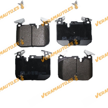 Brake Pads SRLine | BMW 1 2 3 4 Series | Front Axle | Prepared for Wear Indicator | OEM 6865460