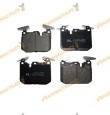 Pastillas de Freno SRLine BMW Serie 1 | 2 | 3 | 4 | Eje Delantero | Preparado para Indicador de Desgaste | OE 34106859067
