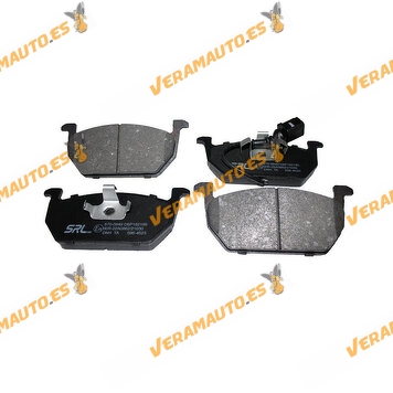 Brake Pads Audi A1 | SEAT Arona | Ibiza | Leon | Skoda Octavia | Volkswagen Golf | Polo | Front Axle | OE 2Q0698151C