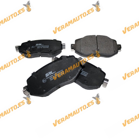 Pastillas Freno SRLine Renault Megane IV | Eje Delantero | Preparado Indicador de Desgaste | Sistema TRW | OE 410603407R