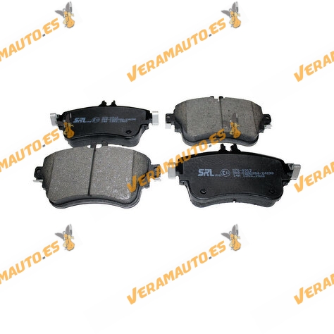 SRLine Brake Pads Mercedes A-Class | B-Class | CLA | Front Axle | Prepared for OEM Wear Indicator A0064204820