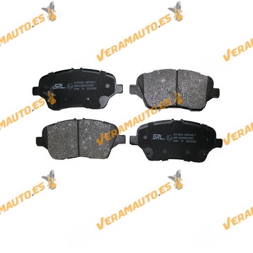 Brake Pads SRLine Ford B-Max Fiesta Transit Courier | Front Axle | Not Prepared For Wear Indicator | OEM 1751951