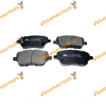 Brake Pads SRLine Ford B-Max Fiesta Transit Courier | Front Axle | Not Prepared For Wear Indicator | OEM 1751951