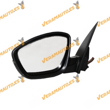 Espejo Retrovisor | Peugeot 308 de 2013 a 2021 | Izquierdo Eléctrico 6 Pines Imprimado Térmico con Intermitente OEM 1607512180