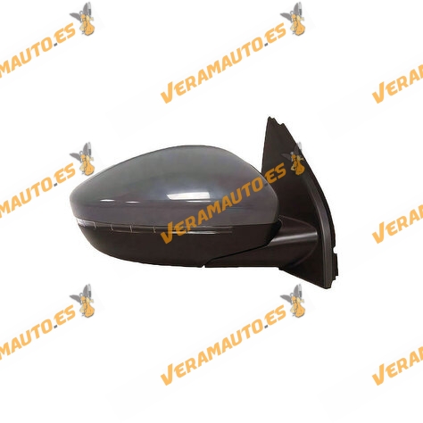 Espejo Retrovisor | Peugeot 308 de 2013 a 2021 | Derecho Eléctrico 8 Pines Imprimado Térmico con Intermitente OEM 1607512280