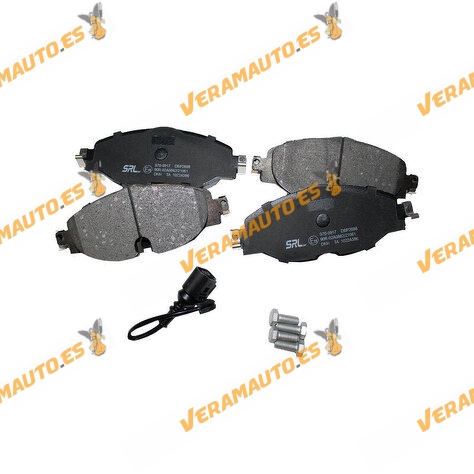 Brake Pads SRLine Audi | Skoda | Volkswagen Front Axle | Prepared for Wear Indicator | OE 2614208