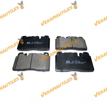 Pastillas Freno Audi A6 C7 | Audi A7 4G | Q5 8R | Porsche Macan | Delanteras | Preparado Indicador Desgaste | OE8R0698151AA