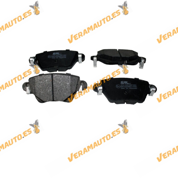 Brake Pads Ford Mondeo III | Jaguar X-TYPE | Renault Kangoo | Rear | With Acoustic Wear Indicator | OE 8671016712