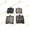 Brake Pads SRLine Mercedes W203 W210 | Opel Astra H | Rear Axle | Prepared for Wear Indicator | OEM A0034205220