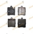 Brake Pads SRLine Mercedes W203 W210 | Opel Astra H | Rear Axle | Prepared for Wear Indicator | OEM A0034205220