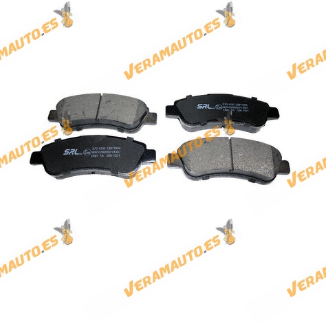 Pastillas Freno Citroen Jumper | Fiat Ducato | Peugeot Boxer | Eje Trasero | No Preparado Indicador de Desgaste | OE 1611457480