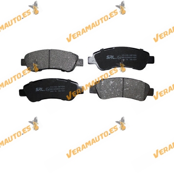 Pastillas Freno Citroen Jumper | Fiat Ducato | Peugeot Boxer | Eje Trasero | No Preparado Indicador de Desgaste | OE 1611457480