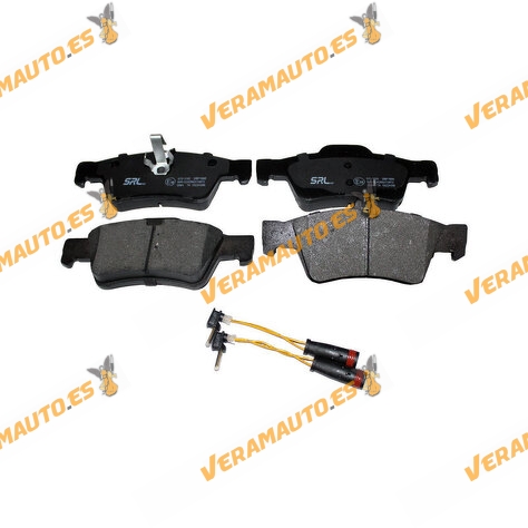 Brake Pads SRLine Mercedes CLS | E-Class | S-Class | Rear Axle | Prepared for OEM Wear Indicator | 603781 | A004420442067 |