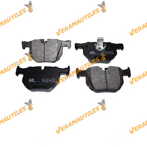 Brake Pads SRLine BMW 5 Series E60 | E61 | 6 Series E63 | E64 | E64 | Rear Axle | Prepared for Wear Indicator | OE 2339279