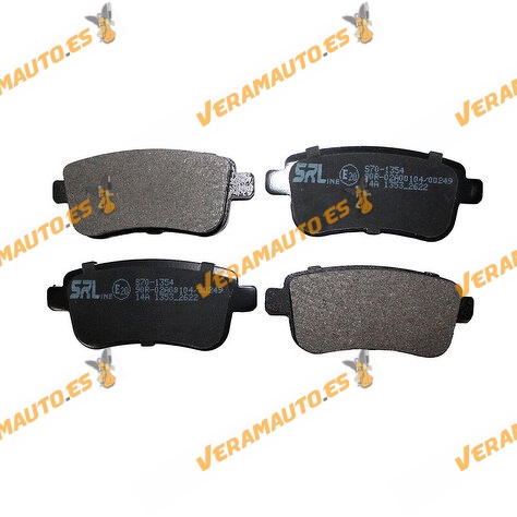 Brake Pads SRLine Renault Megane IV | Front Axle | Prepared for Wear Indicator | OEM 410603407R