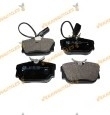 Brake Pads Ford Galaxy | SEAT Alhambra | Volkswagen Sharan | T4 | Rear | Contact Wear Warning | OE 7D0698451F