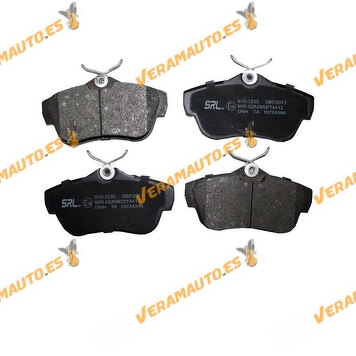 Brake Pads Citroen Jumpy | Fiat Scudo | Peugeot Expert | Toyota Proace | No Wear Indicator | Rear | 1611839580