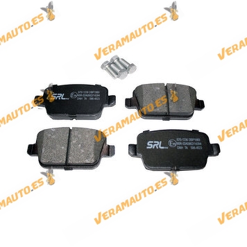 Pastillas Freno Ford Focus Galaxy Mondeo S-Max | Freelander | Volvo | Traseras | No Preparado Indicador Desgaste | OE 1438867