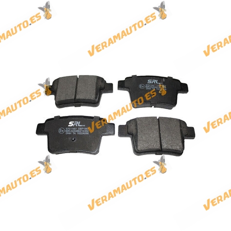 Pastillas de Freno SRLine Ford Mondeo III de 2000 a 2007 | Jaguar X-TYPE  | Eje Trasero | Sistema de Frenos BOSCH | OE 1356392