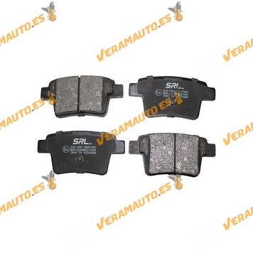 Pastillas de Freno SRLine Ford Mondeo III de 2000 a 2007 | Jaguar X-TYPE  | Eje Trasero | Sistema de Frenos BOSCH | OE 1356392