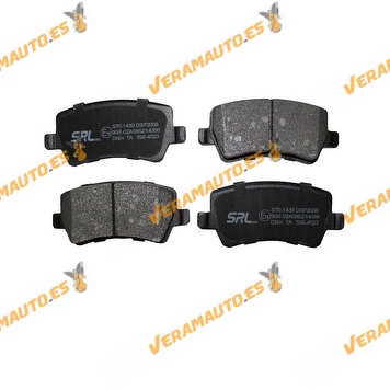 Brake Pads Ford Focus Galaxy Mondeo S-Max | Freelander | Volvo | Rear | Not Ready Wear Indicator | OE 1426143