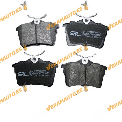 Brake Pads Citroen Berlingo C4 DS4 Picasso | Peugeot 207 307 308 Partner | Rear | LUCAS-TRW System | OE 1608520480