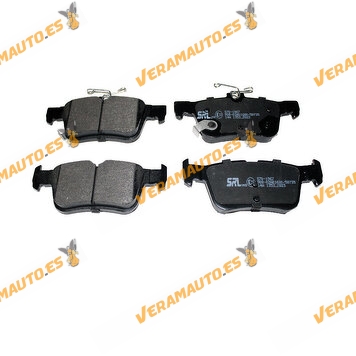 Brake Pads Ford Edge | Mondeo V | Rear Axle | With Acoustic Wear Indicator | Continental Brake System | OE 2110582