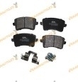 SRLine Brake Pads | Audi A4 A5 Q5 | Rear Axle | Not Prepared for Wear Indicator | OEM 8K0698451D