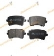 Pastillas Freno SRLine Audi A4 (B8) A5 (8T | 8F)  Q5 (8R) | Eje Trasero | No Preparado Indicador Desgaste | OE 8K0698451