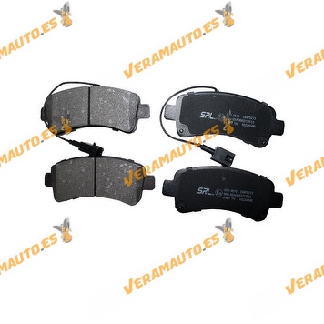 Brake Pads Citroen Jumper | Fiat Ducato | Peugeot Boxer | Opel Movano | Rear Axle | OE 1612434080