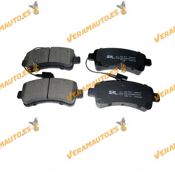 Brake Pads Citroen Jumper | Fiat Ducato | Peugeot Boxer | Opel Movano | Rear Axle | OE 1612434080