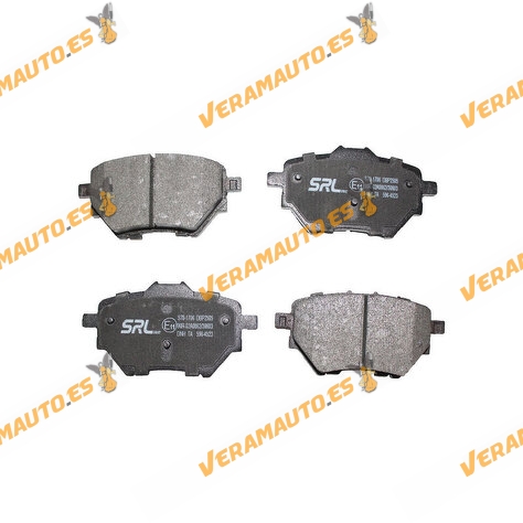 Pastillas Freno Citroen Berlingo C4 C4 Picasso DS4 | Peugeot 2008 208 3008 308 508 Partner | Eje Trasero | OE 1612911480